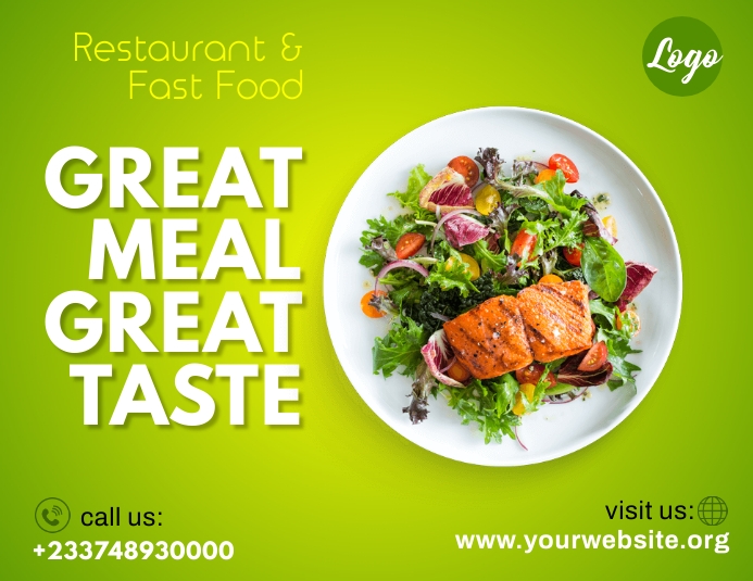 Restaurant Template | PosterMyWall