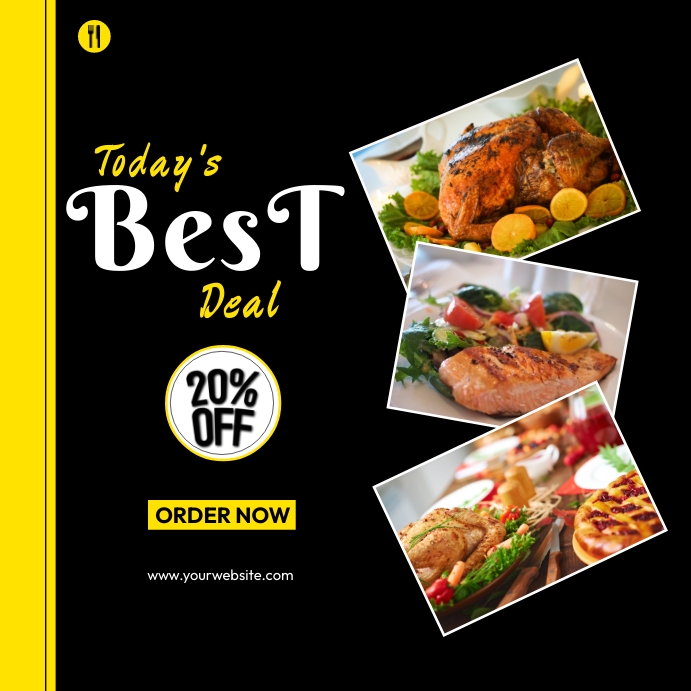 Restaurant Template | PosterMyWall