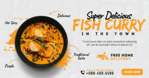 Restaurant Facebook Shared Post template