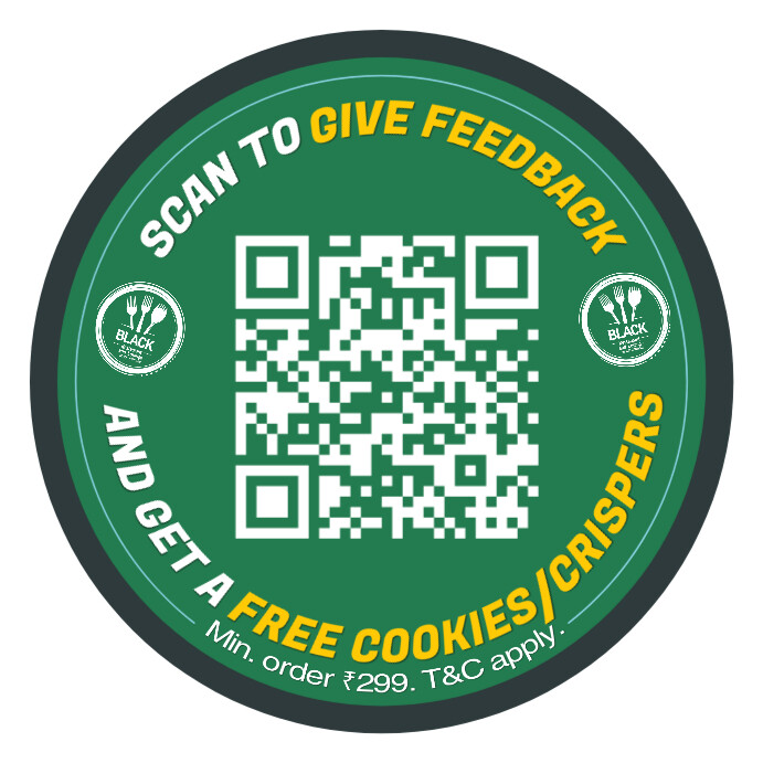 Restaurant Feedback QR Code Post Template | PosterMyWall