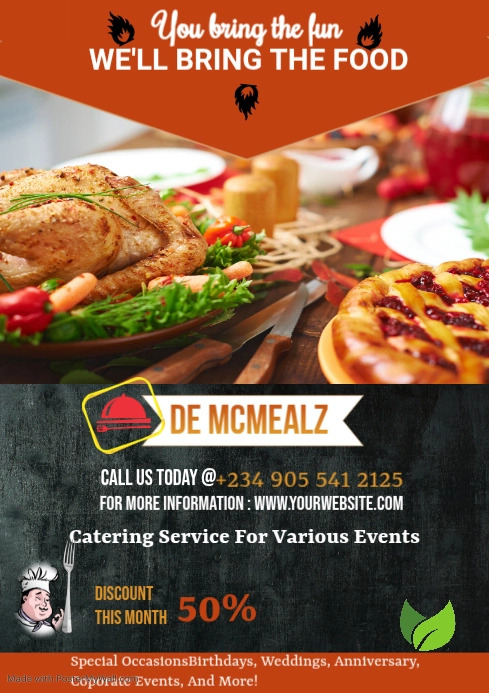 Restaurant flyers Template | PosterMyWall
