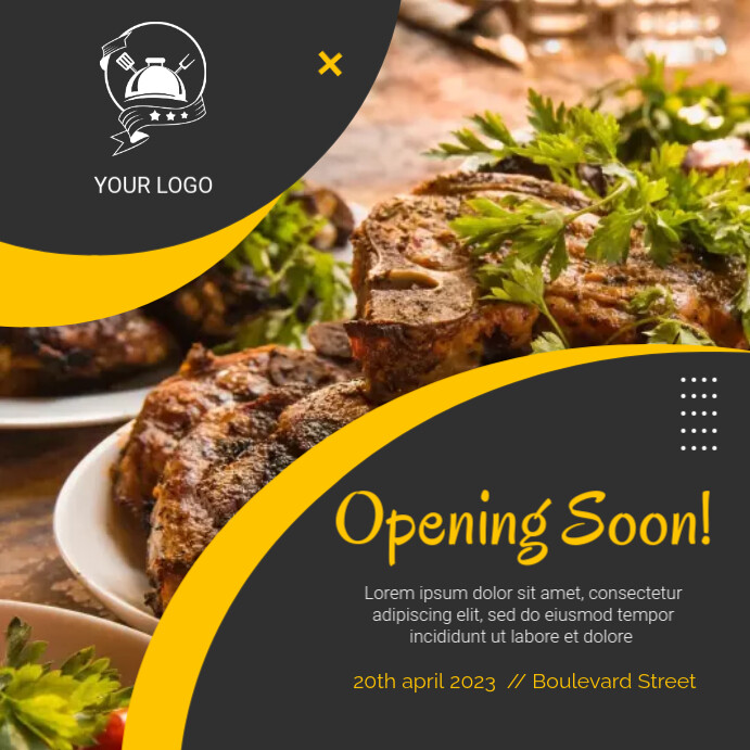 Restaurant flyers Template | PosterMyWall