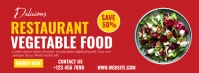 Restaurant Food Facebook Cover Page template