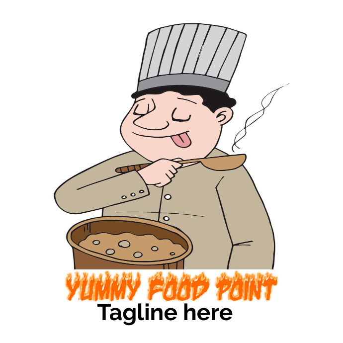 Restaurant logo 4 template