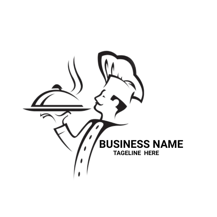 restaurant  logo/ restaurant chief logo template