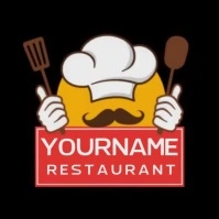 RESTAURANT LOGO SOCIAL MEDIA TEMPLATE Square (1:1)