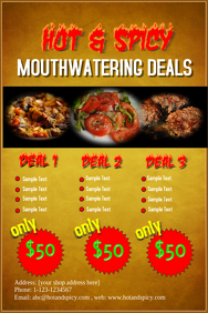 4 000 customizable design templates for food postermywall