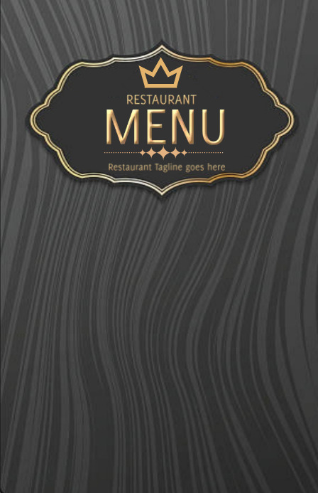 Restaurant menu front, Restaurant menu online Template | PosterMyWall