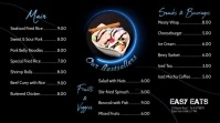 Restaurant Menu Template Digital Display (16:9)