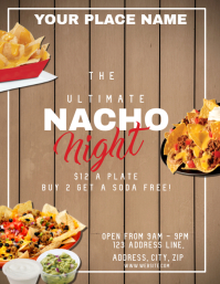 50 Nacho Customizable Design Templates Postermywall