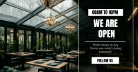 Restaurant Opening Facebook Post Template