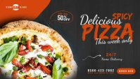 Restaurant Promotion Blog Header Banner template