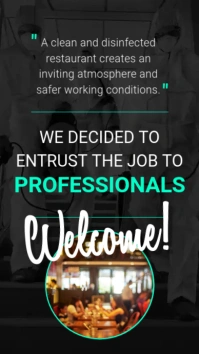 Restaurant Reopening Instagram Story template