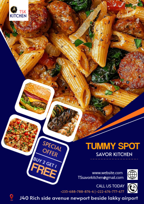 Restaurant special menu offer Template | PosterMyWall