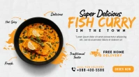 Restaurant Twitter Post Banner template
