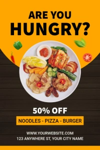 restaurant78 Póster template