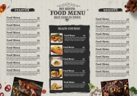 44.4K+ Free Templates for 'Main course menu template' | PosterMyWall