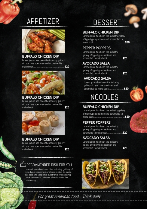 Restored Menu Template Resto Menu Template | PosterMyWall