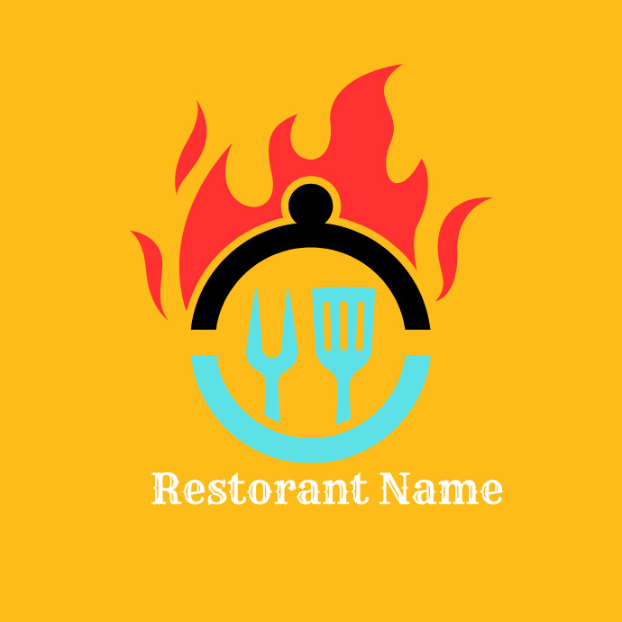 Restorant Logo Logótipo template