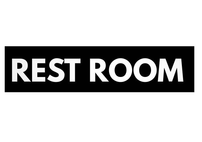 Restroom Header Restroom Template | PosterMyWall