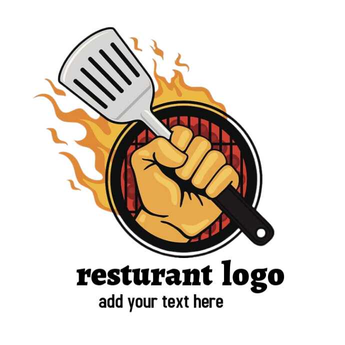 resturant  logo template
