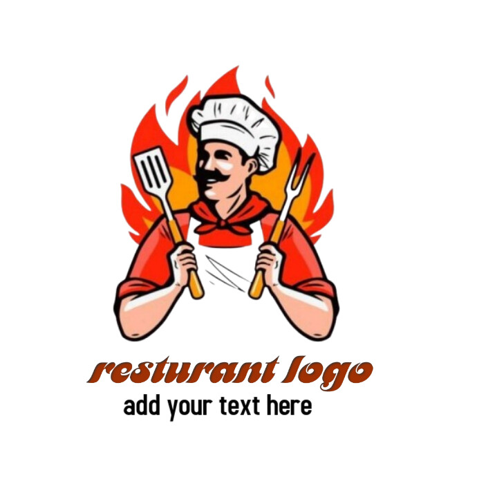 resturant logo template