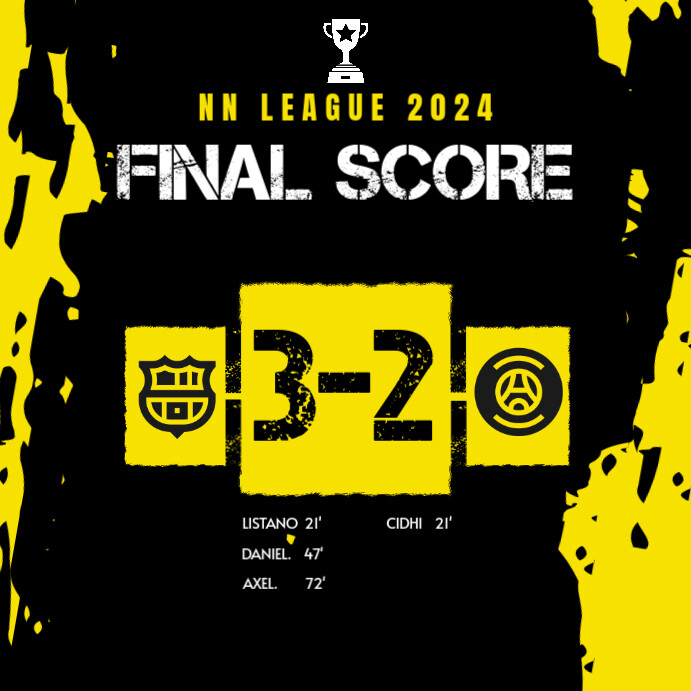 Result match Template | PosterMyWall