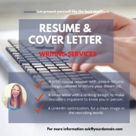 Resume cover letter writing service Pos Instagram template