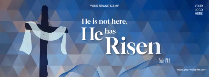 Resurrection Easter Facebook Cover Photo Template | PosterMyWall