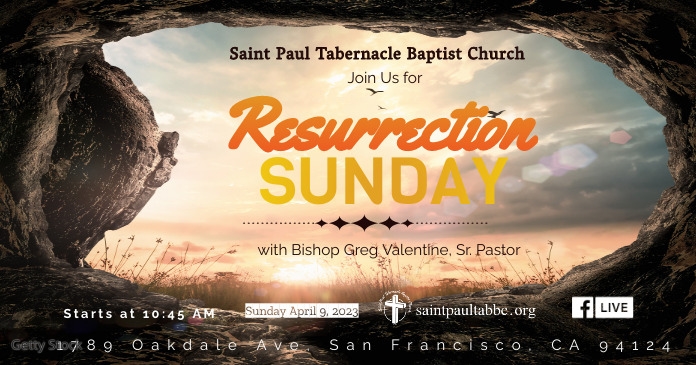 Resurrection Program Banner Resurrection Service Template | PosterMyWall