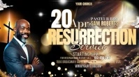 Resurrection Service งานแสดงผลงานแบบดิจิทัล (16:9) template