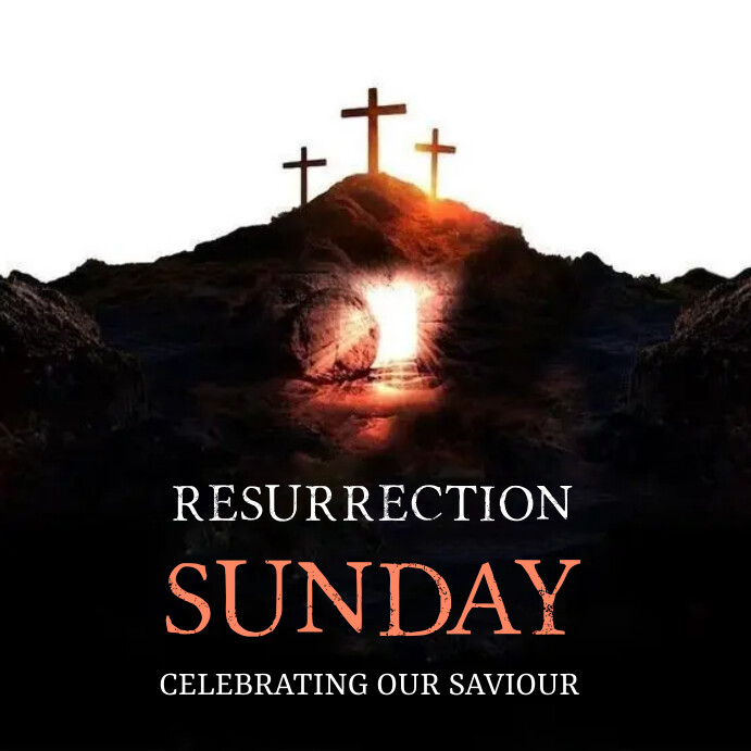 Resurrection Sunday Template PosterMyWall