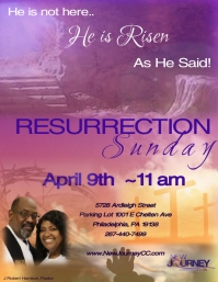 Resurrection Sunday Template PosterMyWall