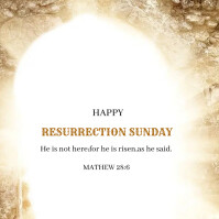 Resurrection Sunday Template PosterMyWall