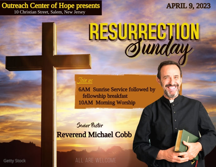 Resurrection Sunday Template | PosterMyWall Resurrection Sunday Template | PosterMyWall