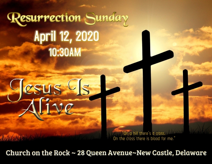 Resurrection Sunday Template PosterMyWall