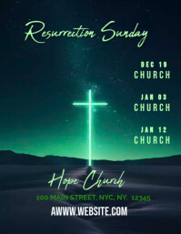 Resurrection Sunday Template | PosterMyWall