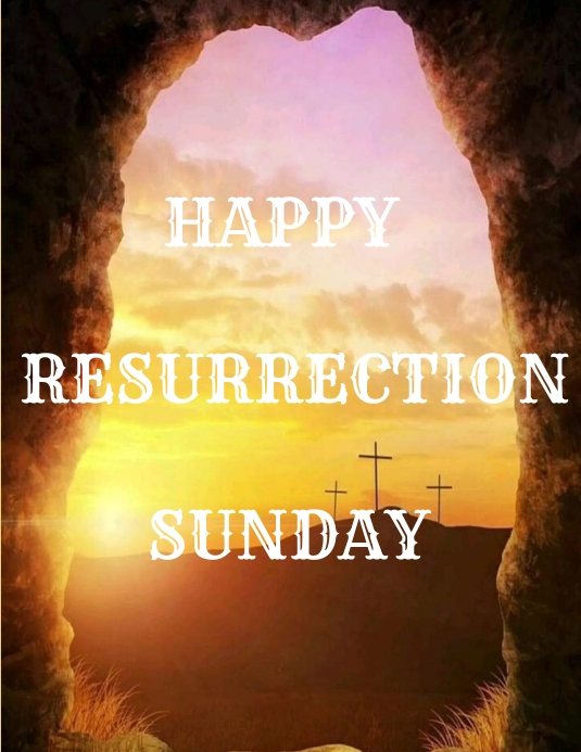 Resurrection Sunday Template PosterMyWall
