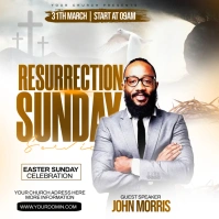 Resurrection Sunday Pos Instagram template