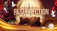 Resurrection Sunday Digital Display (16:9) template