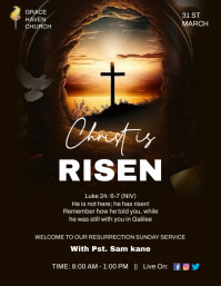 resurrection sunday poster Template | PosterMyWall Resurrection sunday poster Template | PosterMyWall