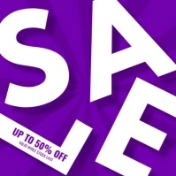 retail & sale ads template design Instagram 帖子