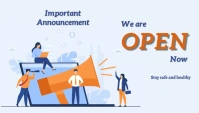 Retail  ,Corona, announcement Header Blog template