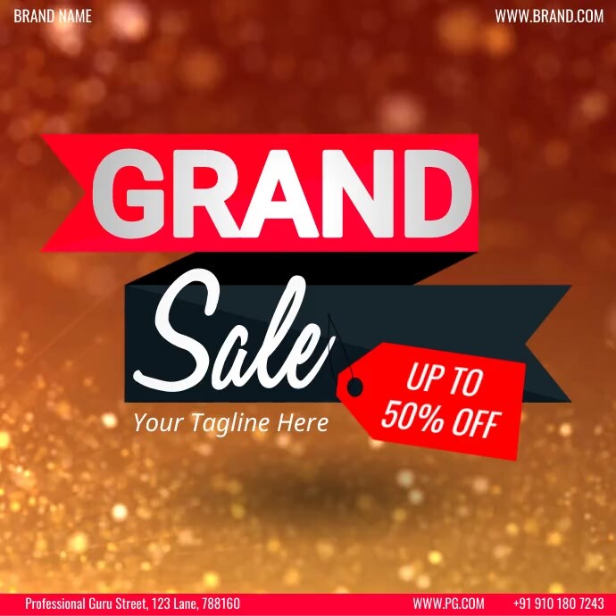 retail ad Template | PosterMyWall