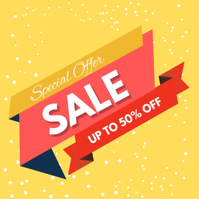 RETAIL AND SALE TEMPLATE Instagram Post