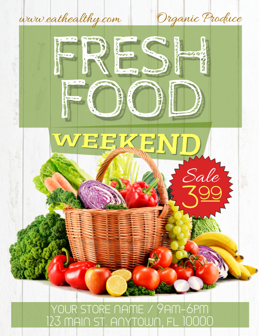 Retail Flyer (US Letter) template