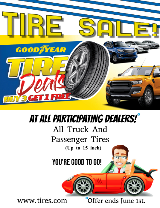 retail Flyer (US Letter) template