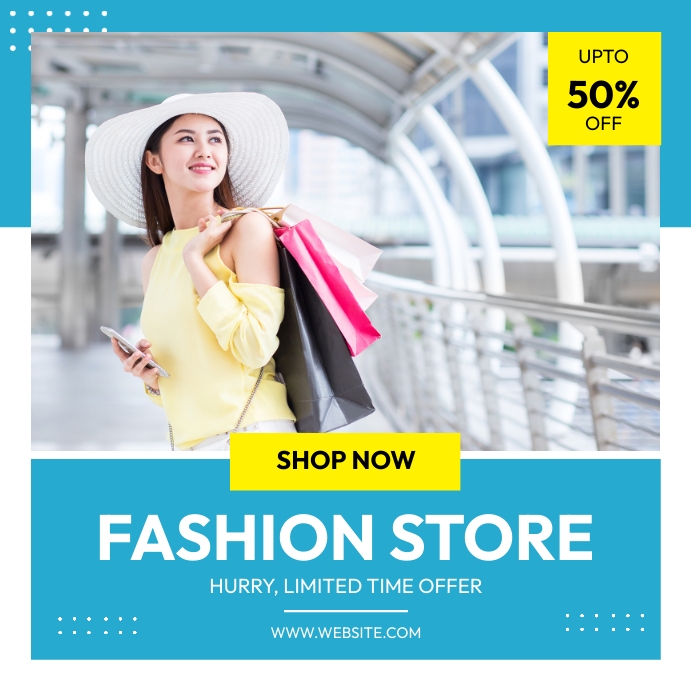Retail Fashion Ad Template | PosterMyWall