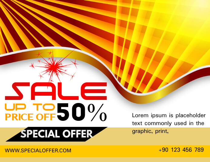 Retail flyer design Template PosterMyWall
