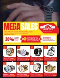 Retail flyer template